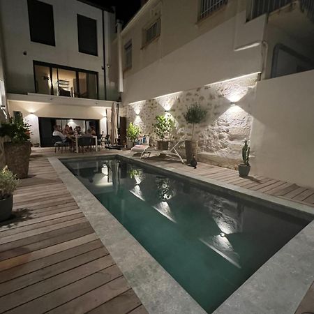 Chambre Dans Maison De Ville Avec Piscine Et Garage En Centre Ville Montpellier Esterno foto